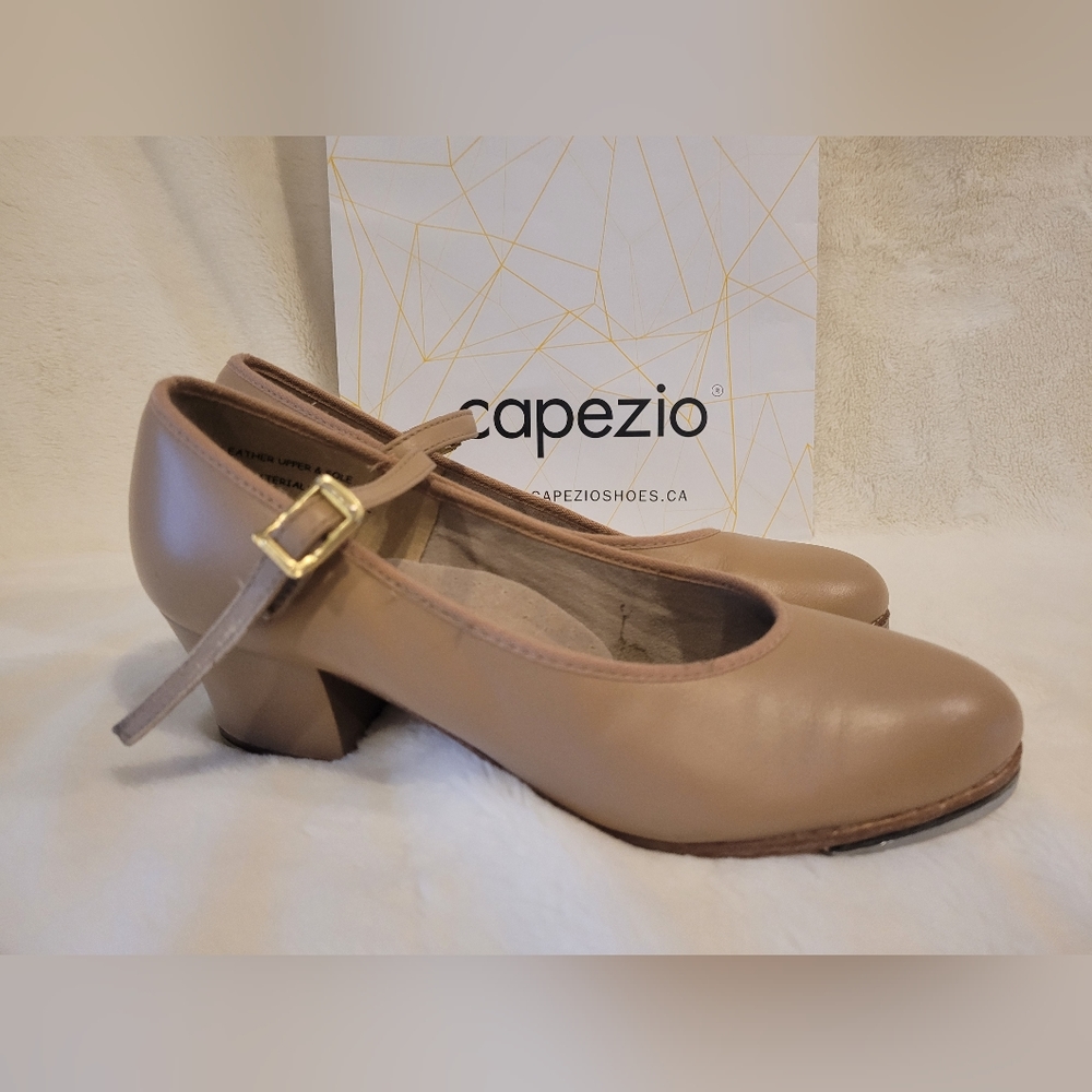CAPEZIO TAP Shoes 455 CAR Sz 6.5